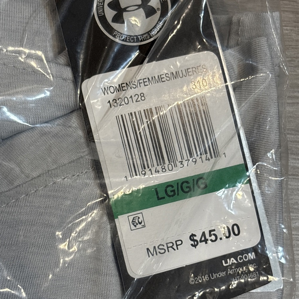 Under Armour Women's UA Tech 1/2 Zip Long Sleeve Breathable Shirt 1320128 Size L - Picture 2 of 3